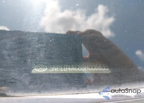 2011 Hyundai Sonata Gls from USA, damaged, VIN 5NPEB4AC8BH006635